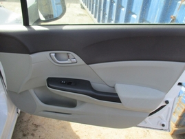 2012 HONDA CIVIC LX WHITE 4DR 1.8L VTEC AT A16325